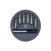 Inserti Avvitatore Bit Philips PH1 PH2 PH3 + Supporto Magnetico Set 7 Pz Masidef