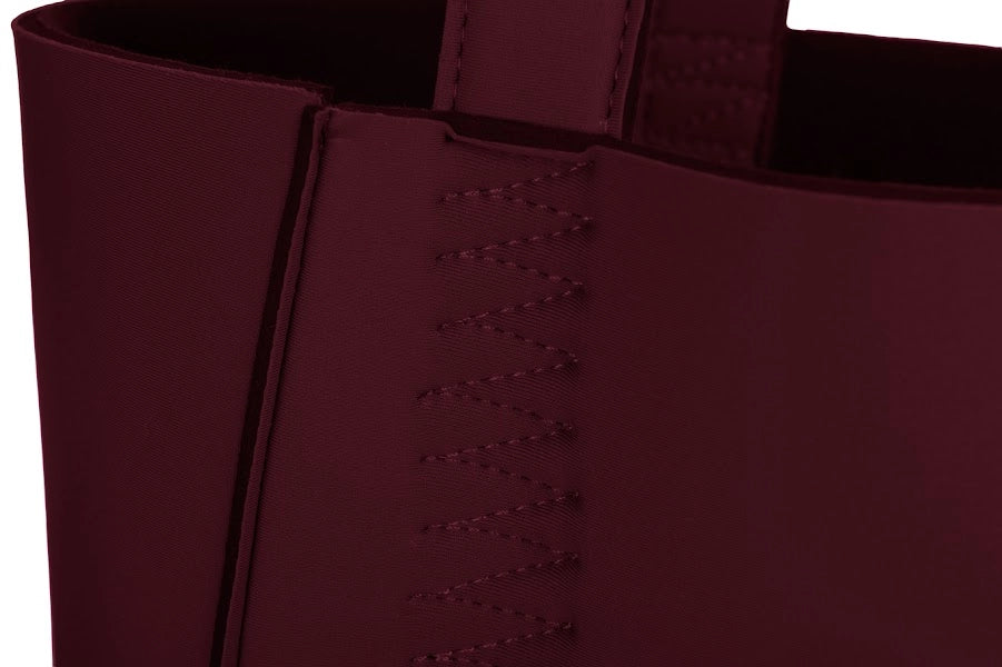 Shopper in neoprene Bordeaux