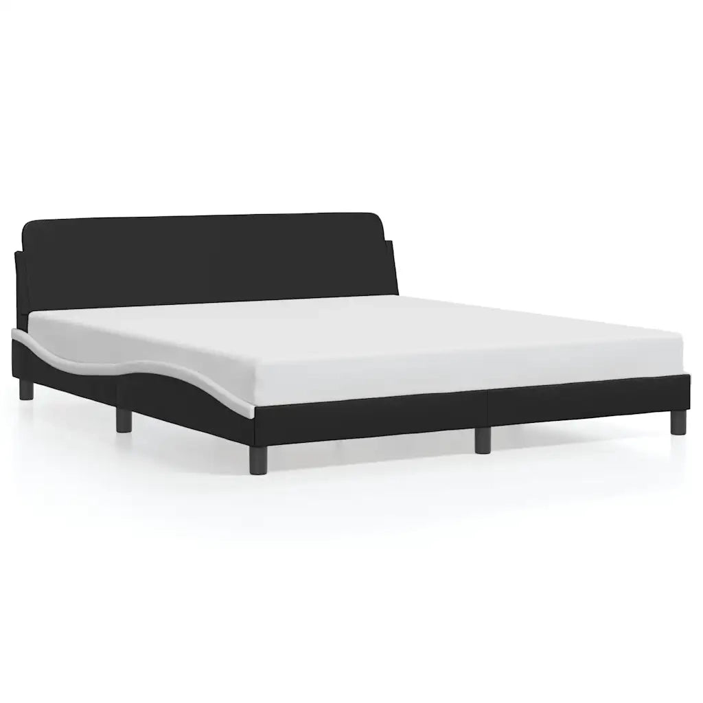 Giroletto Dover Nero e Bianco 152x203 cm in Similpelle 373310