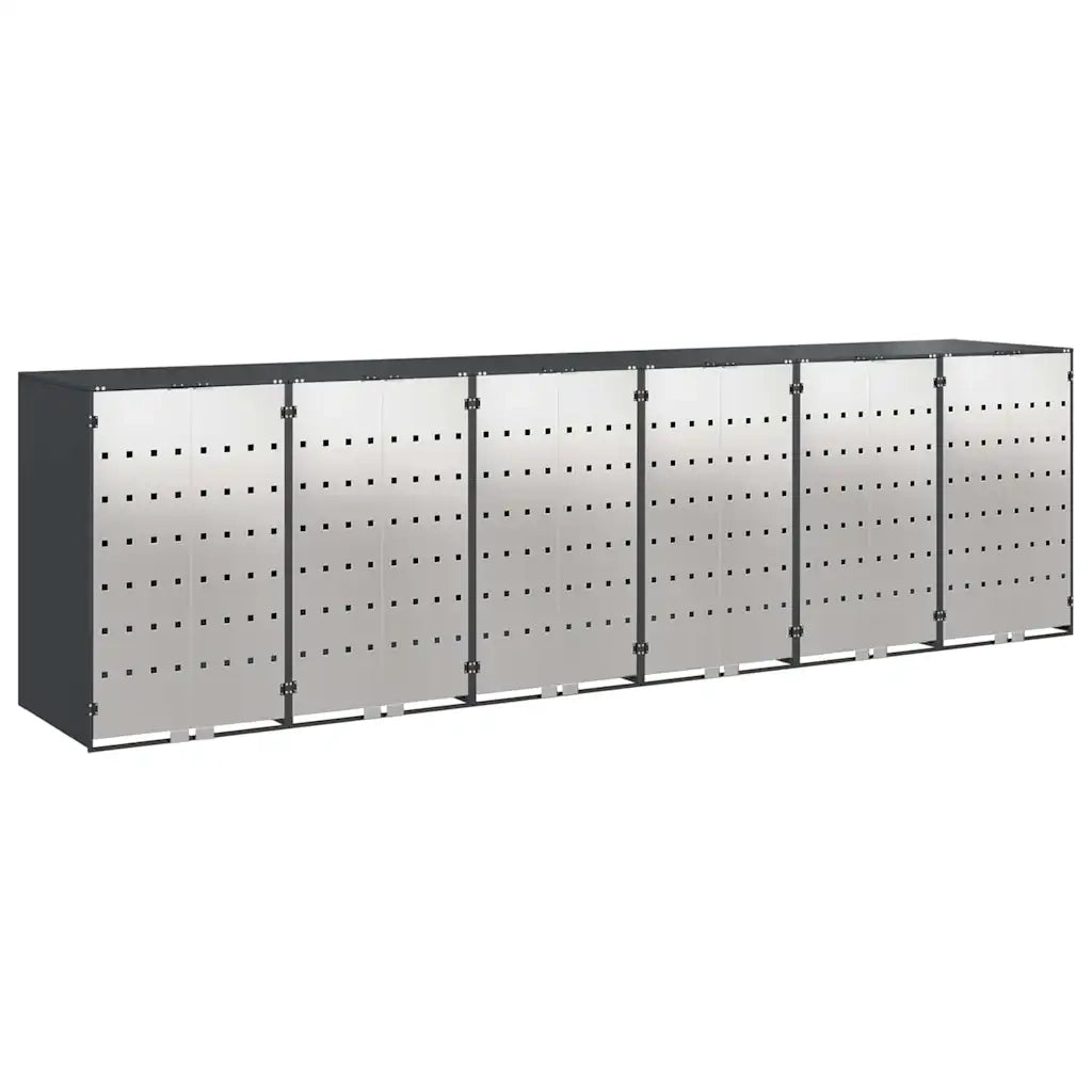 Contenitore per Rifiuti per 3 Bidoni 340 x 77.5 x 115.5 cm 3394782