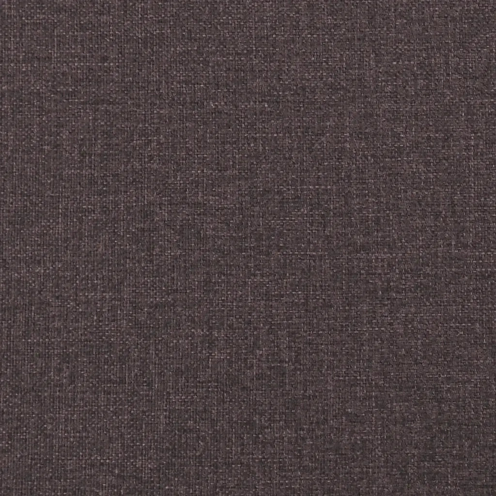 Poltrona Reclinabile Marrone Scuro in Tessuto 342455