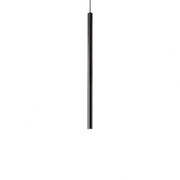 Lampada A Sospensione Ultrathin Sp D040 Round Dali/Push Nero Ideal-Lux