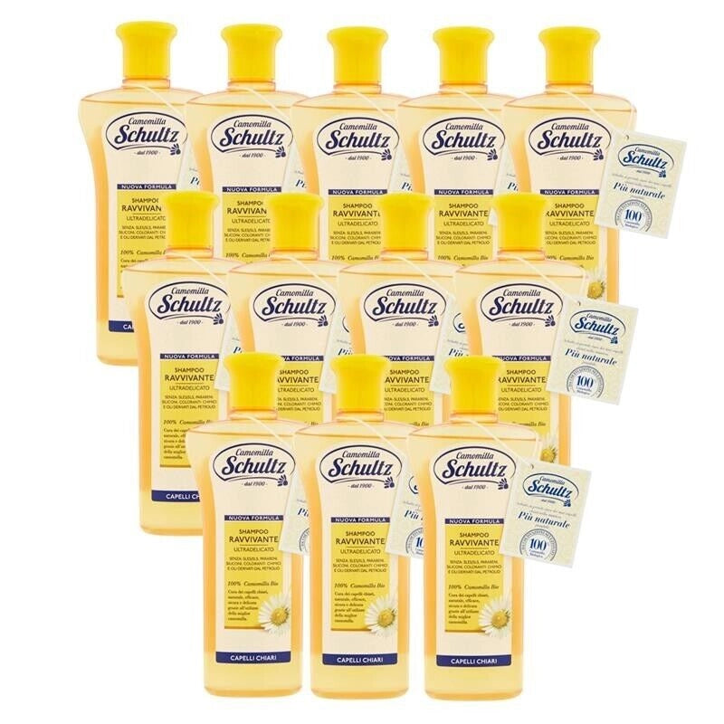 SCHULTZ SHAMPOO SET 12 PZ  CAMOMILLA DA 250ML