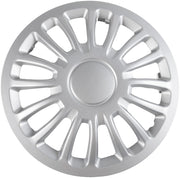 Borchie Set copricerchi auto grigi monza 13'' 4 pezzi in ABS