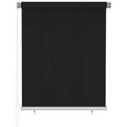 Tenda a Rullo per Esterni 125(L)x140(A) cm nera 312942