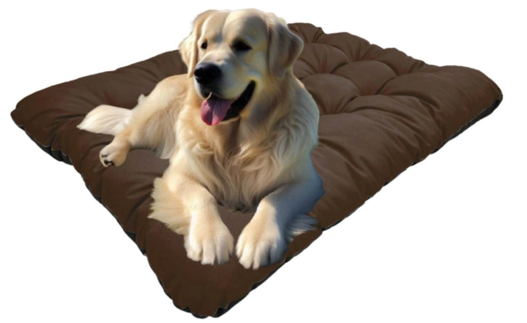 AIO FACTORY 80x60 cm PRESTIGE Cuccia per cani impermeabile personalizzabile Marrone