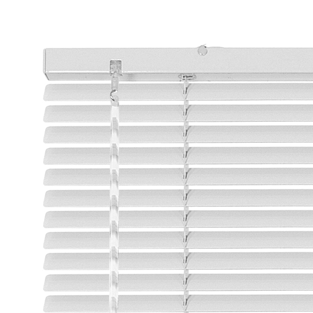 Tende Veneziane in Alluminio con Corda Autobloccante, Bianca 120x250