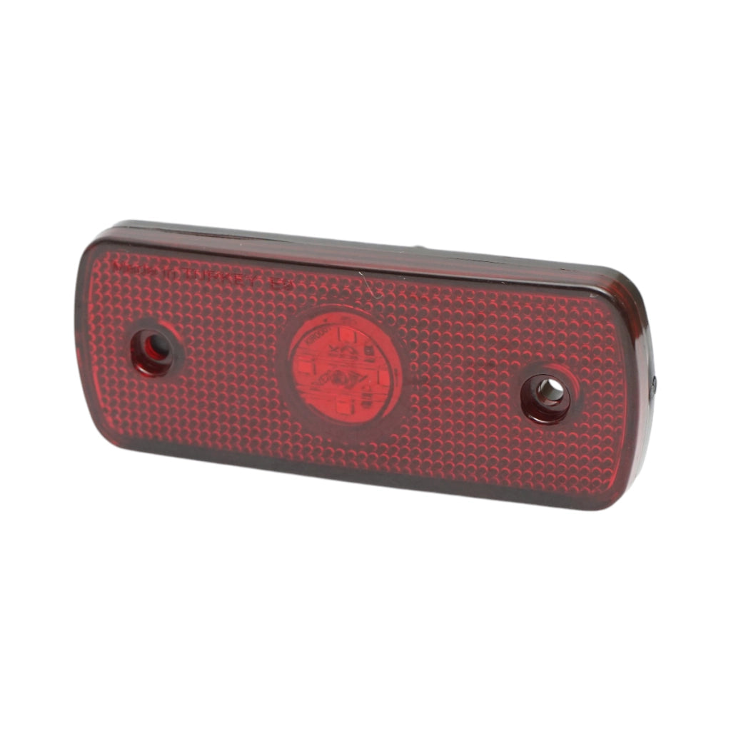Lampada laterale sottile LED 12-24V rossa 108x43,5x12mm Breckner Germany