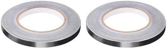 Foglio di alluminio a nastro 2,8 mil - Nastro metallico - Sigillatura con adesivi termoconformati - HVAC - Isolamento - 2 rotoli - Nastro di foglio