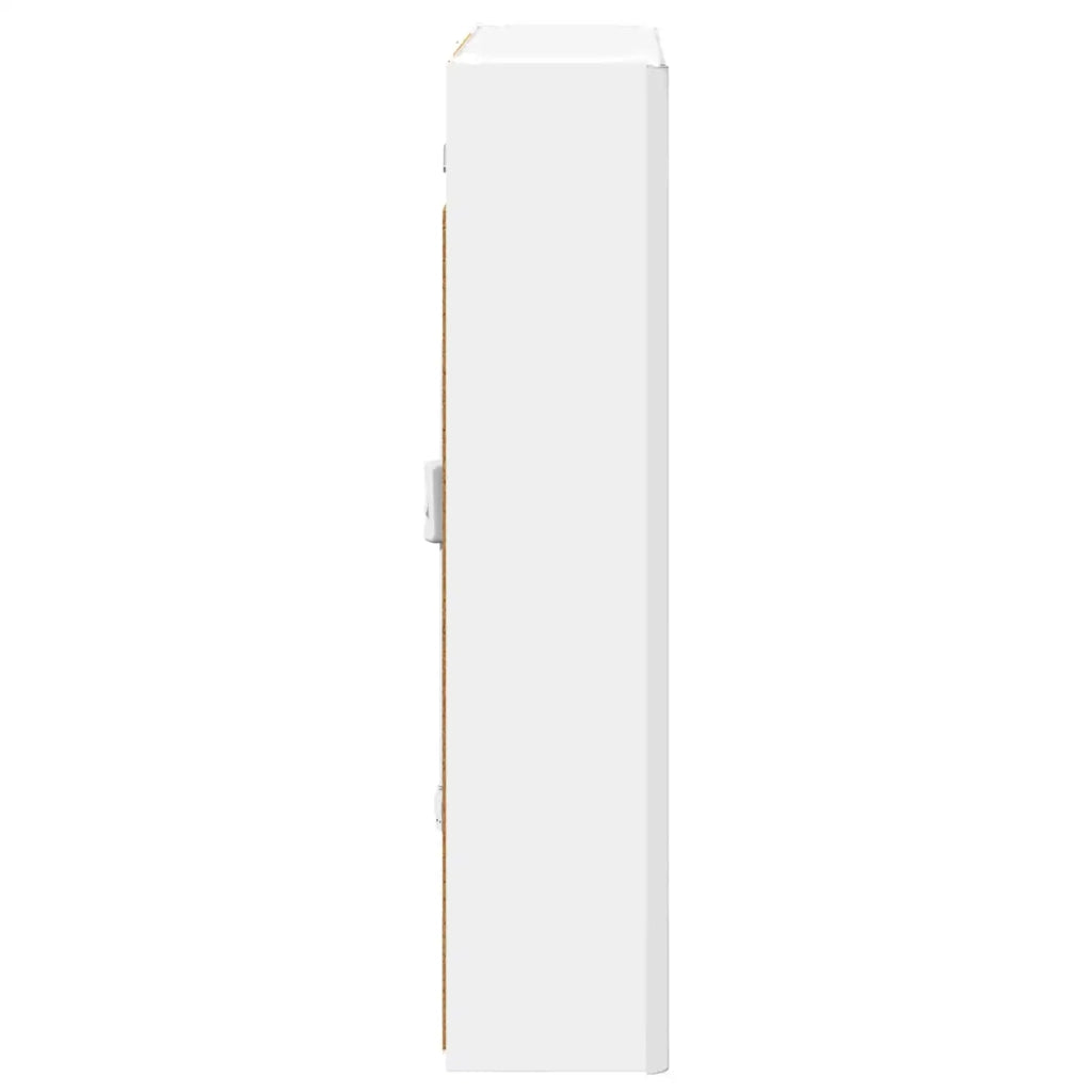Mobiletto per specchio da bagno Bianco 63,5 x 15,5 x 70 cm 889239