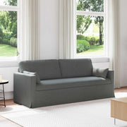 Divano Grigio scuro 198 x 78 x 80 cm Tessuto 42024370