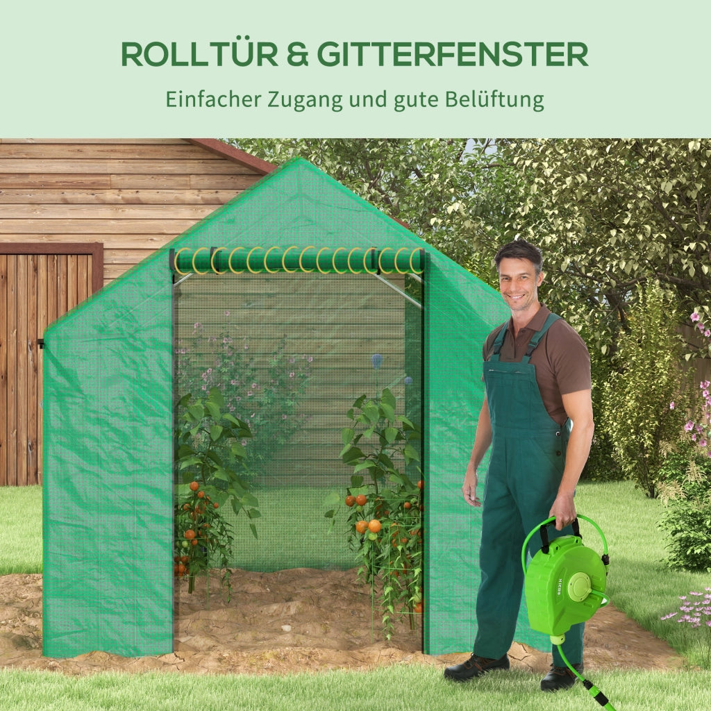 Serra da giardino ¨C Minimal ¨C verde 2x3x2m