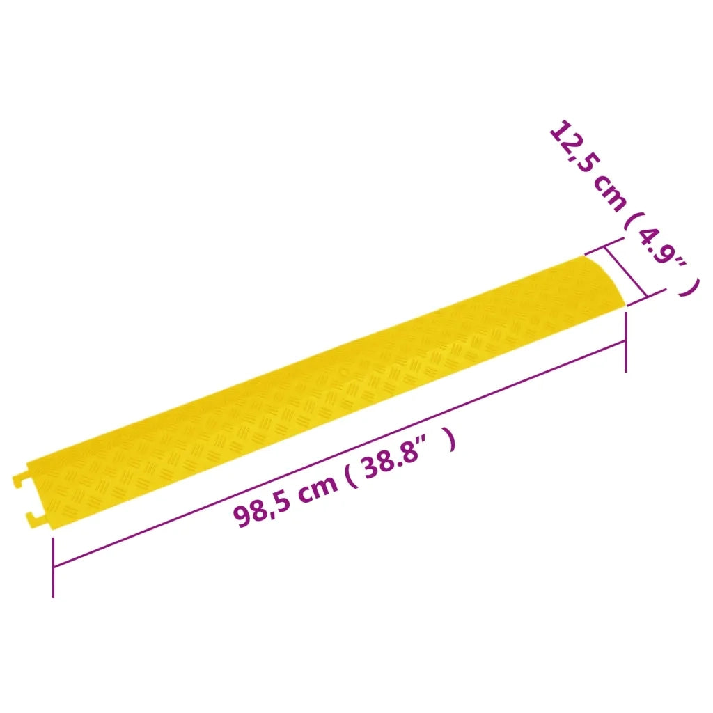 Rampe di Protezione Cavi 2pz 98,5 cm gialla 153108