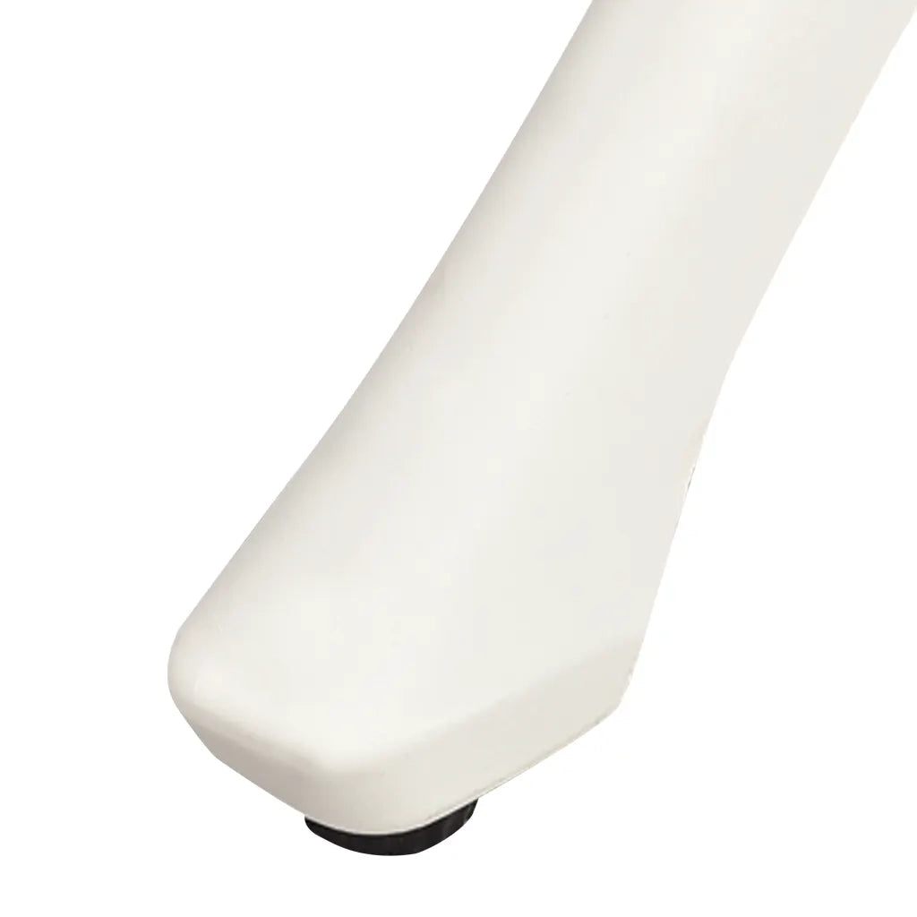 Tavolo da Giardino | Tavolino da esterno Bianco 90x90x74 cm in Alluminio Pressofuso