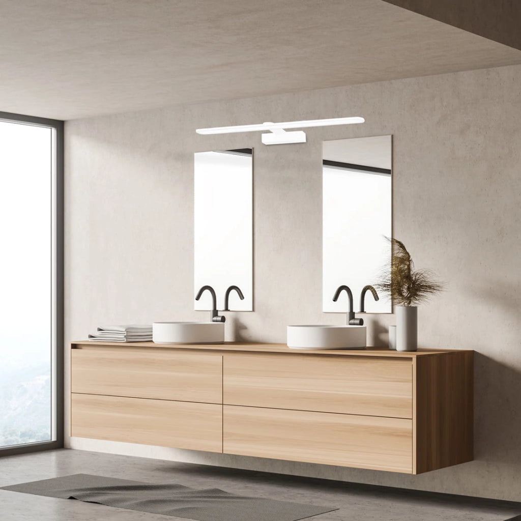 Applique LED Milagro Splash ML5618 12W 60cm cromo/bianco IP44