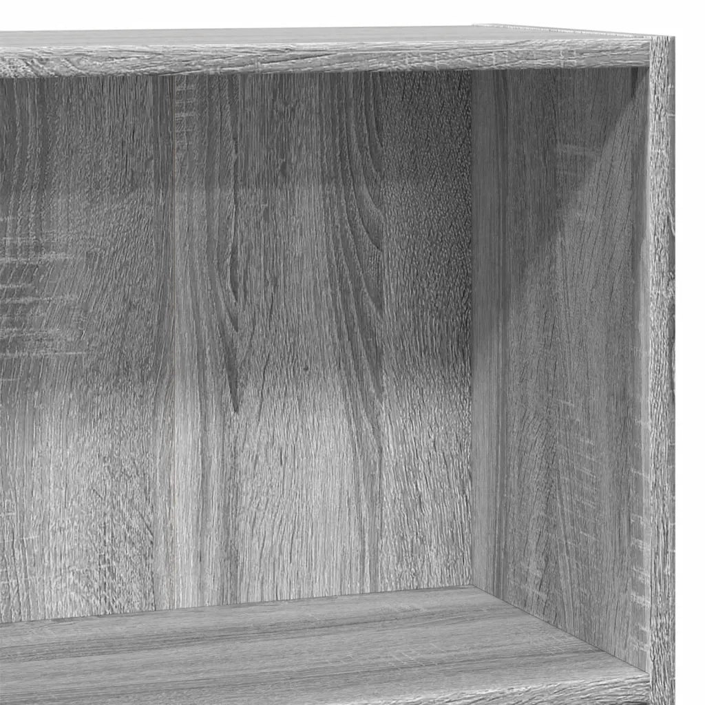 Libreria Grigio Sonoma 80x30x77 cm in Legno Multistrato 857927