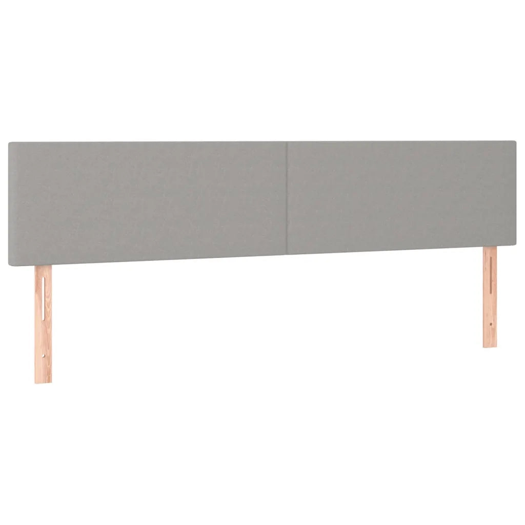 Letto matrimoniale | Letto per adulti | Giroletto senza Materasso Grigio Chiaro 120x190 cm in Tessuto