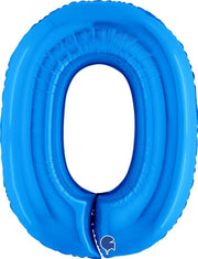 MAURY'S PALLONCINO MYLAR BLU "0" 26 POLLICI
