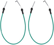 Cerniera Cavo a Doppia Faccia - 2 x Cerniera Cavo - Acciaio Inossidabile/ABS - Compatibile con Kia Spectra 2003-2009 - Sostituzione OEM 813712F000 - Resistente ai Solletici e Corrosione