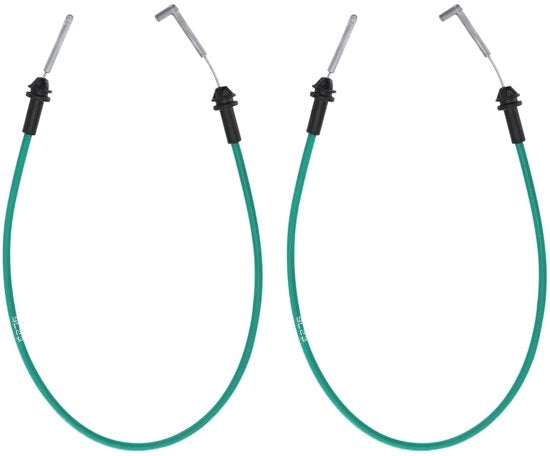 Cerniera Cavo a Doppia Faccia - 2 x Cerniera Cavo - Acciaio Inossidabile/ABS - Compatibile con Kia Spectra 2003-2009 - Sostituzione OEM 813712F000 - Resistente ai Solletici e Corrosione