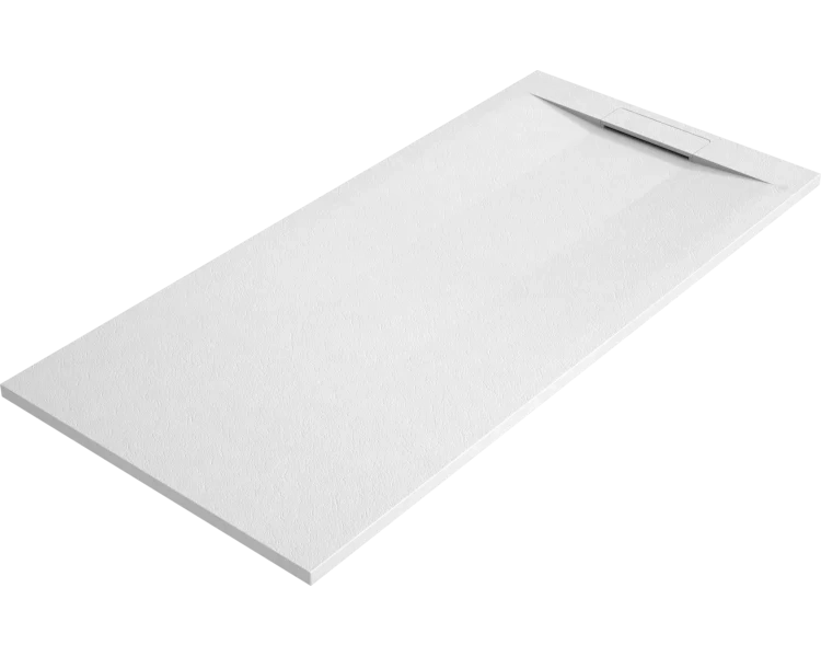 Piatto doccia OPALO 90x180 cm Bianco griglia Bianco