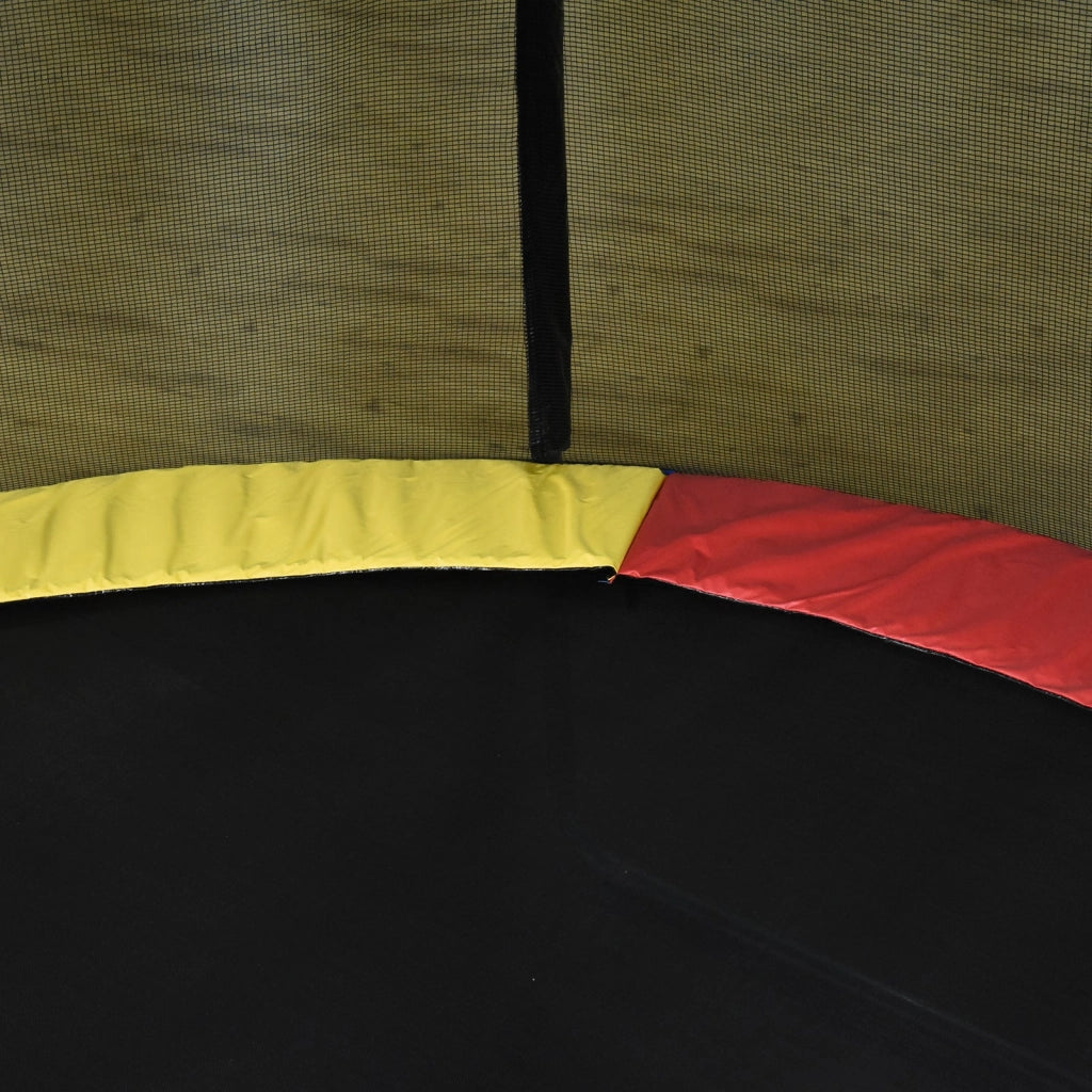 Copertura per Trampolino Elastico Rosso Giallo e Blu Ø244 cm