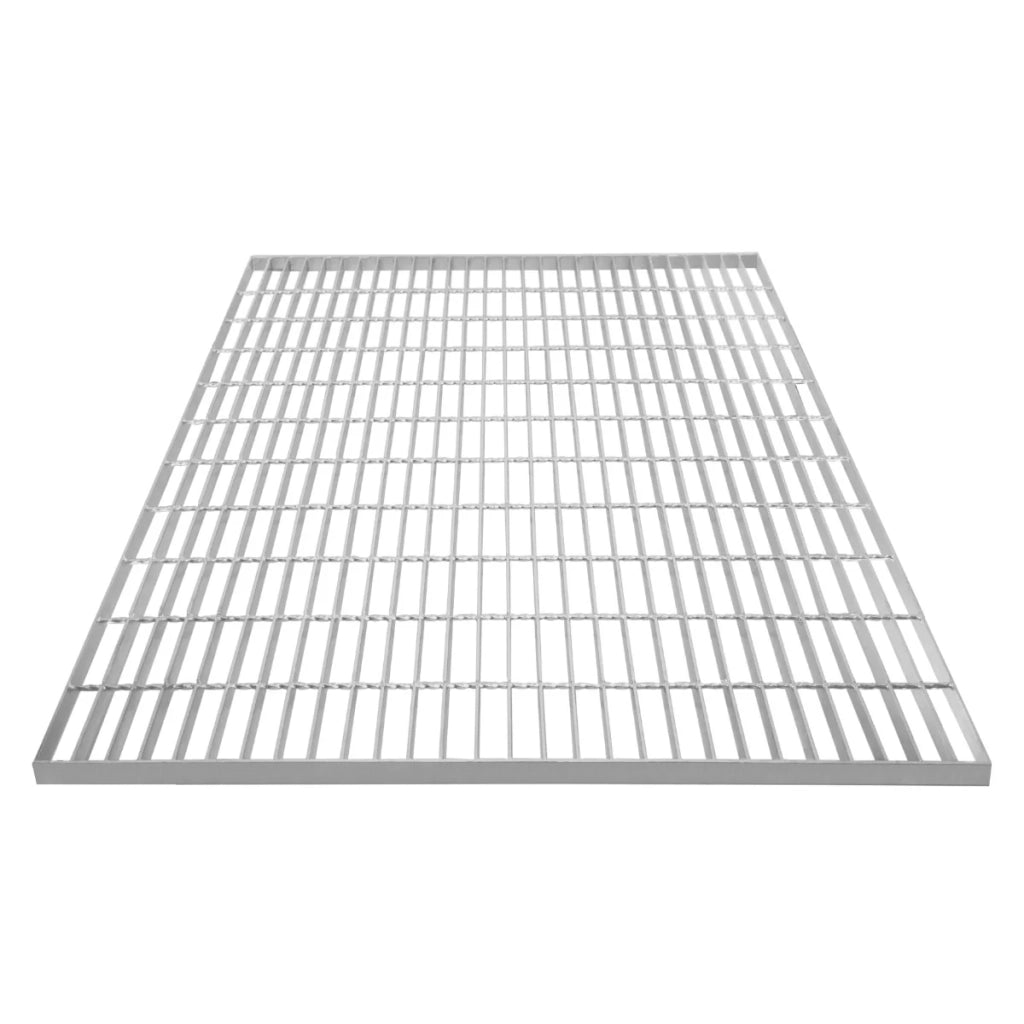 Griglia passerella in acciaio zincato griglia pavimento con scarico grigliato grondaia - 1100 mm x 1000 mm