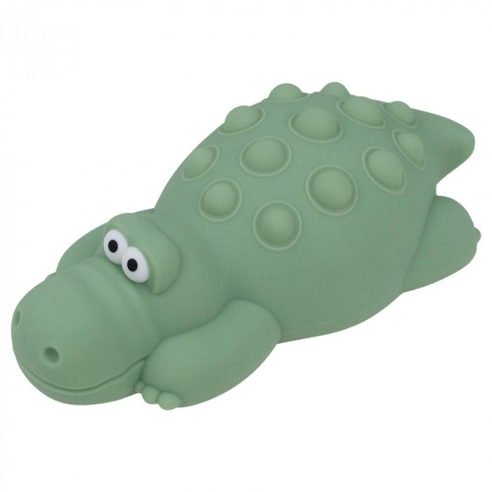 Luce notte bimbi wireless RGBW coccodrillo verde Mary's