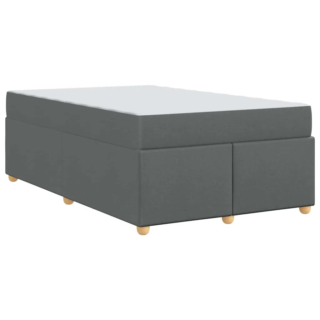 Struttura del letto-Giroletto Grigio scuro 120 x 190 cm Tessuto 222450