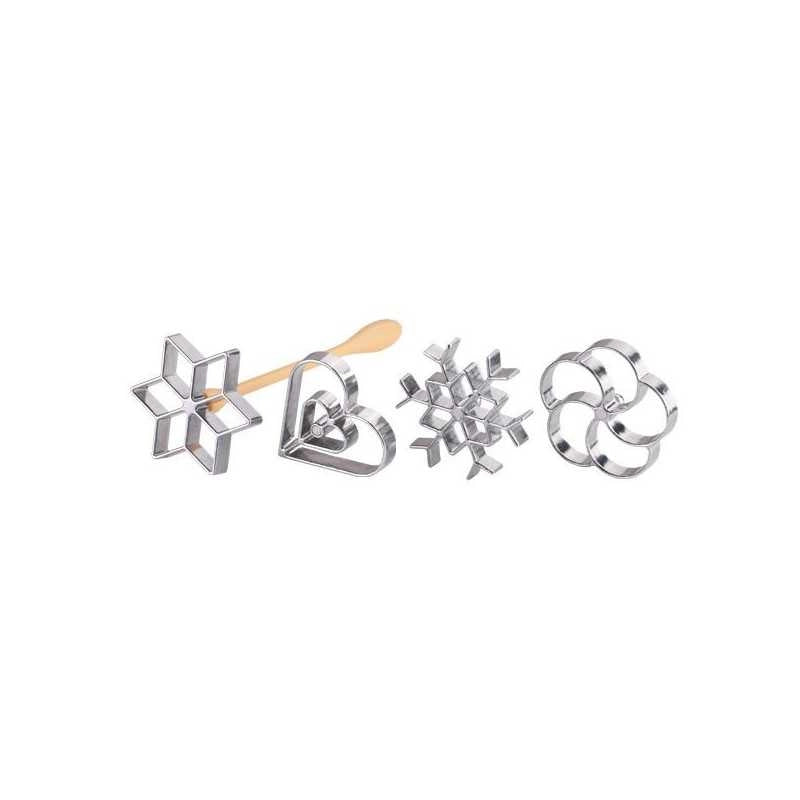 Stampo Frittelle con Manico Set 4 Delicia Tescoma 630048