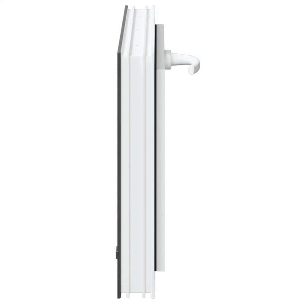 Finestra per Soffitta RISOR 60 x 40 cm PVC e Vetro Antracite CFW8738321