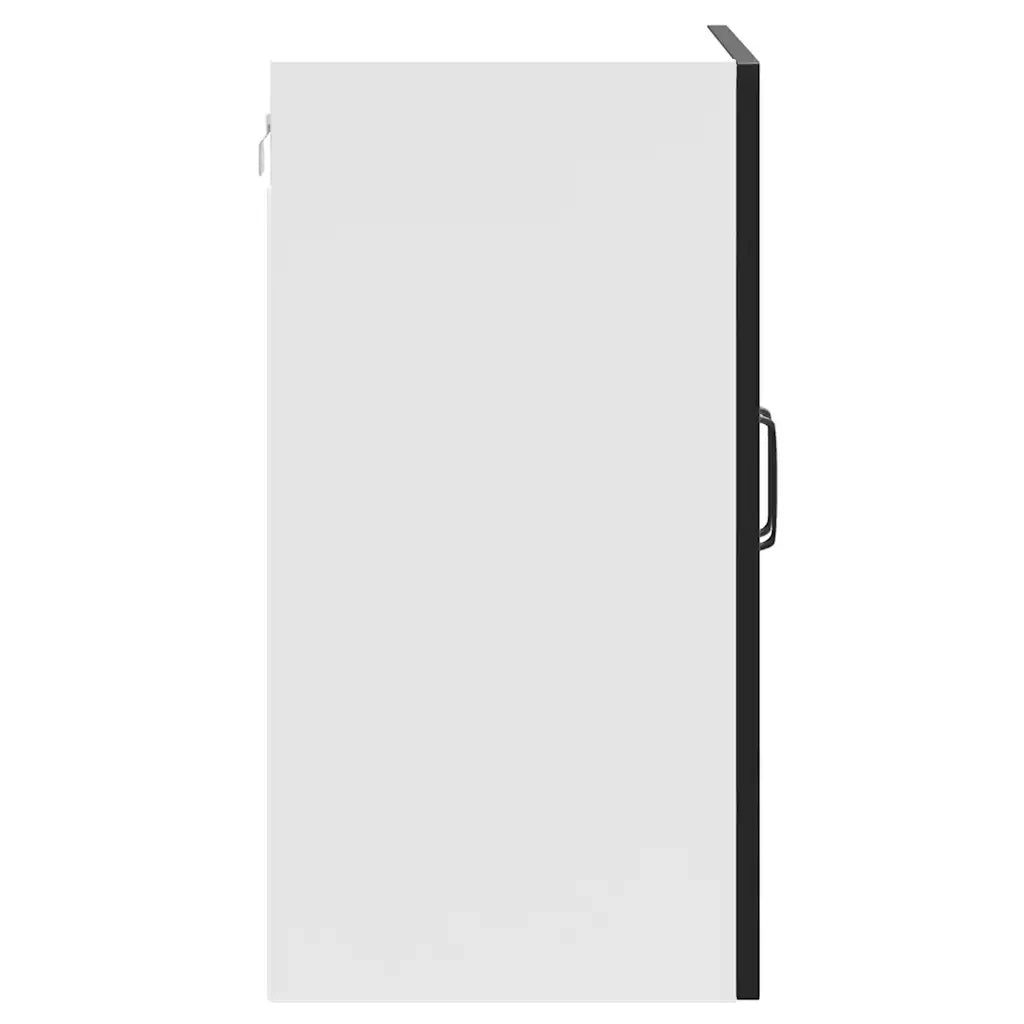 Pensile da cucina Kalmar 60 x 31 x 60 cm ampio spazio contenitivo moderno in legno composito nero 02_0049983