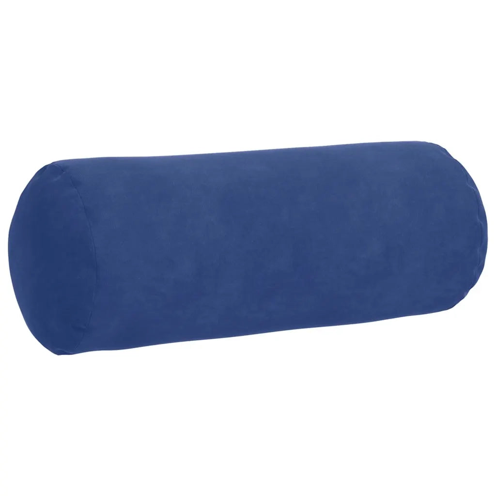 Cuscini a rullo 2 pcs Blu Polizia Ø 15 x 40 cm Tessuto in Cords 42014296