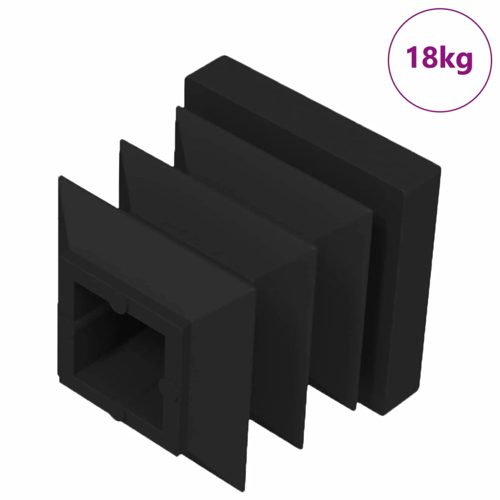 Tappi terminali 10909 pcs Nero 15 x 15 x 15 mm PP 864858