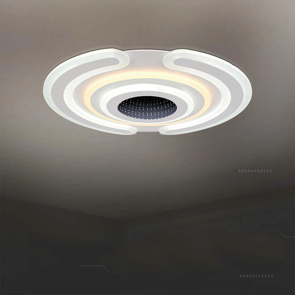 Plafoniera LED dimmerabile con telecomando CCT 95W V-TAC