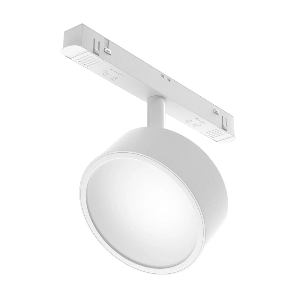 Maytoni Faretto Moderna Exility Rado 1 luce LED integrato bianco alluminio diffusore opaco