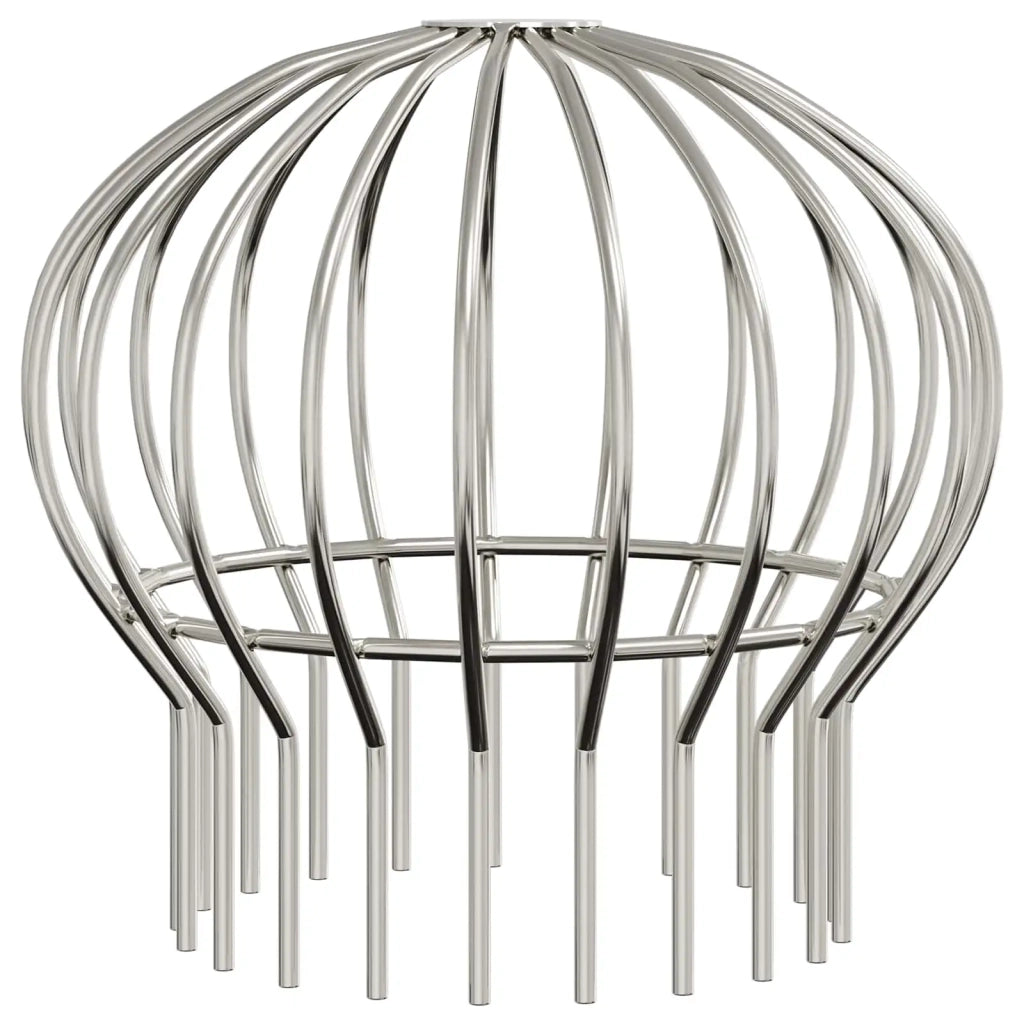 Protezione Foglie per Grondaia 2 pcs Argento 200 mm 42019392