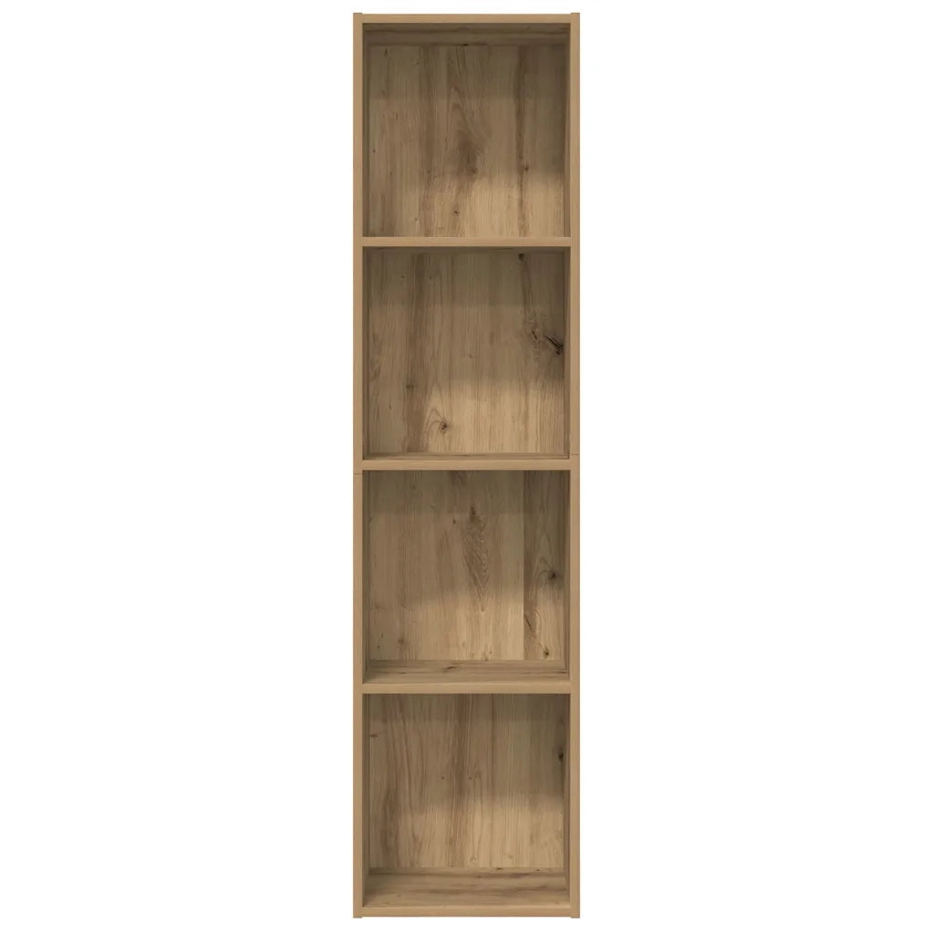 Libreria-Mobile TV Legno Antico 36x30x143 cm Legno Multistrato