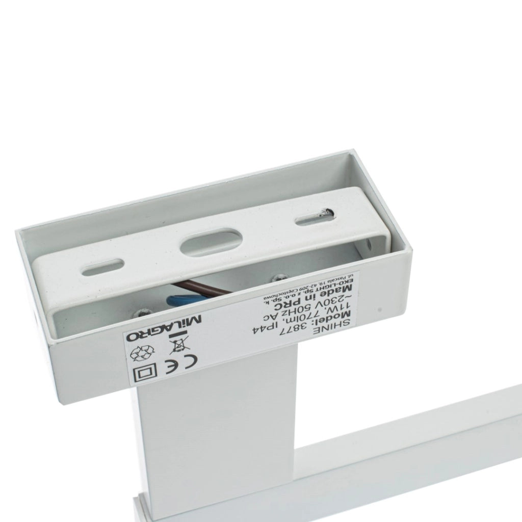 Applique LED Milagro Shine ML3877 11W IP44 bianca 4000K