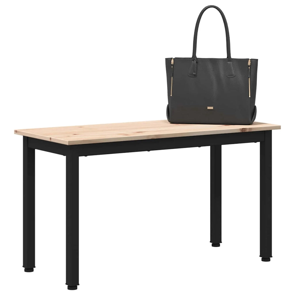panchina Naturale 80 x 35 x 45 cm Pino massello 892771