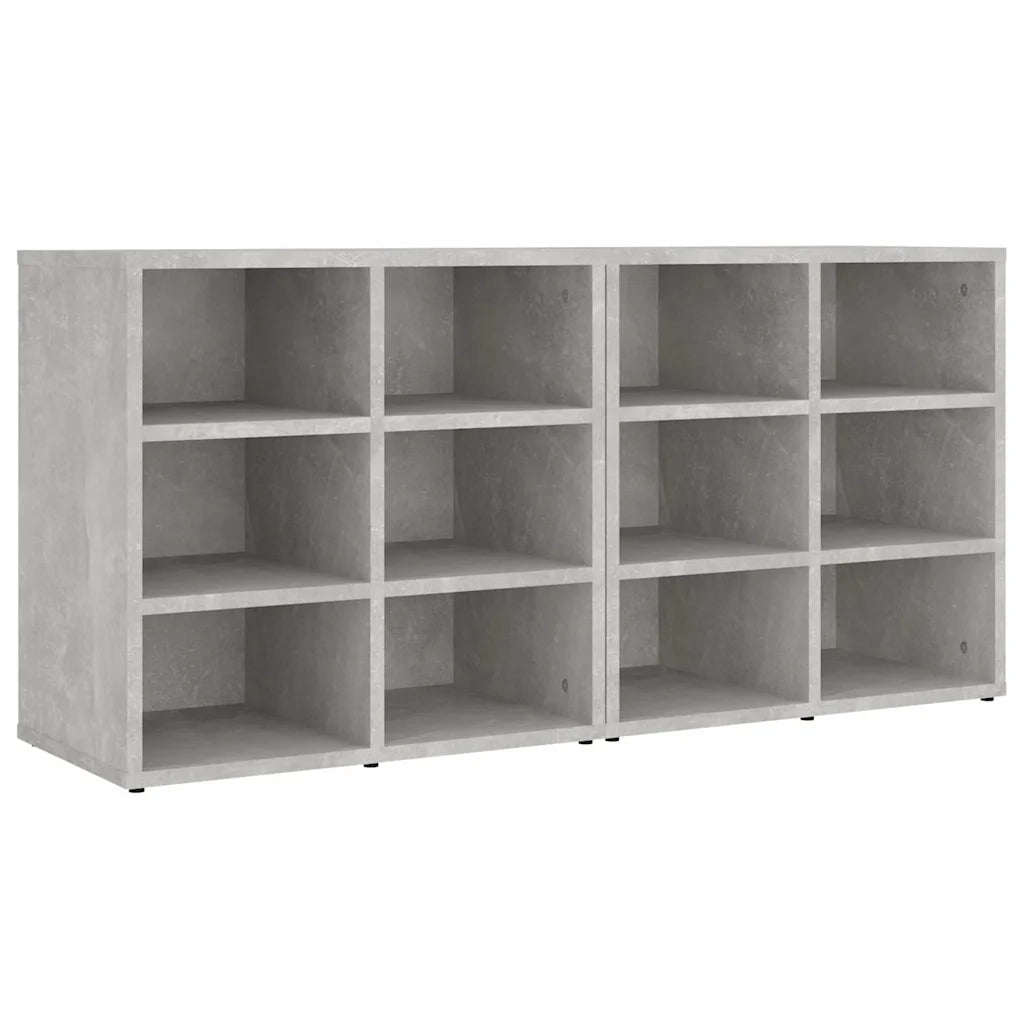 Scarpiere 2 pz Grigie Cemento 52,5x30x50 cm CFW4263537