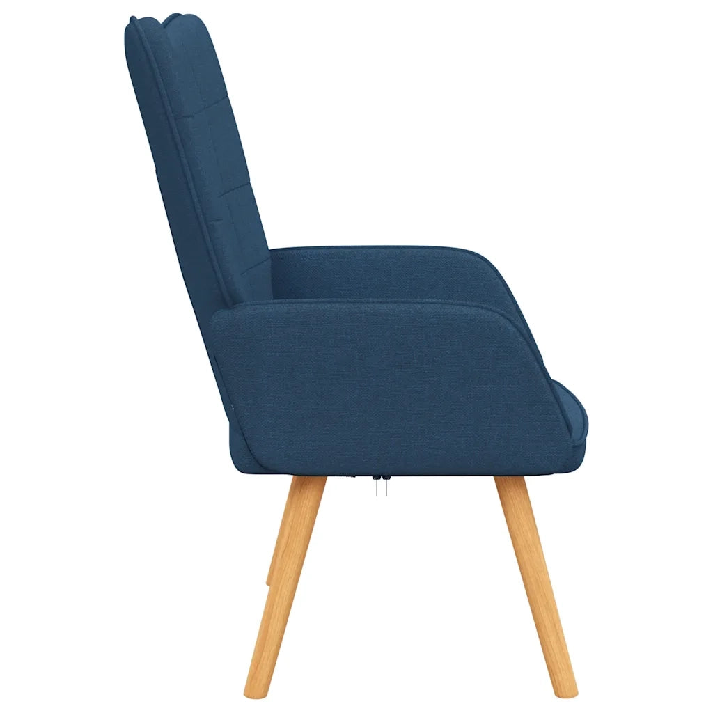 Sedia Relax Blu in Tessuto 327923