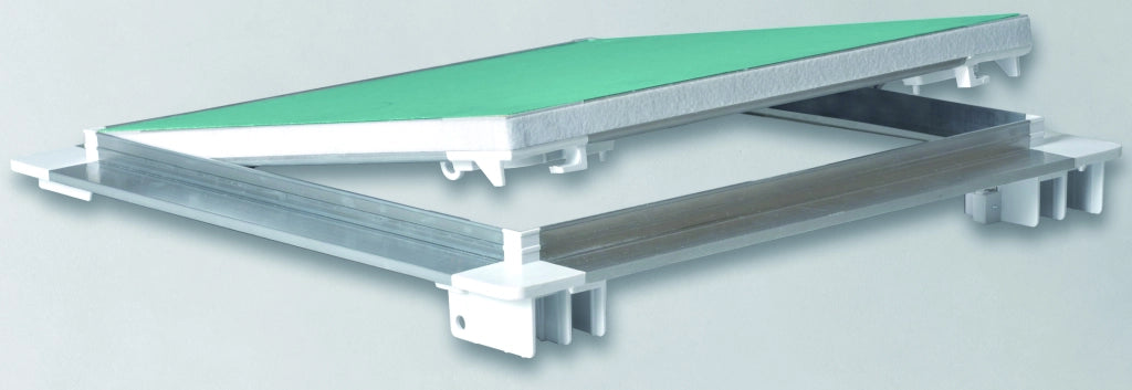 BOTOLA ISPEZIONE IN CARTONGESSO CON TELAIO ALLUMINIO DORIKA cm. 60x60 con guarnizione 2.00 pz