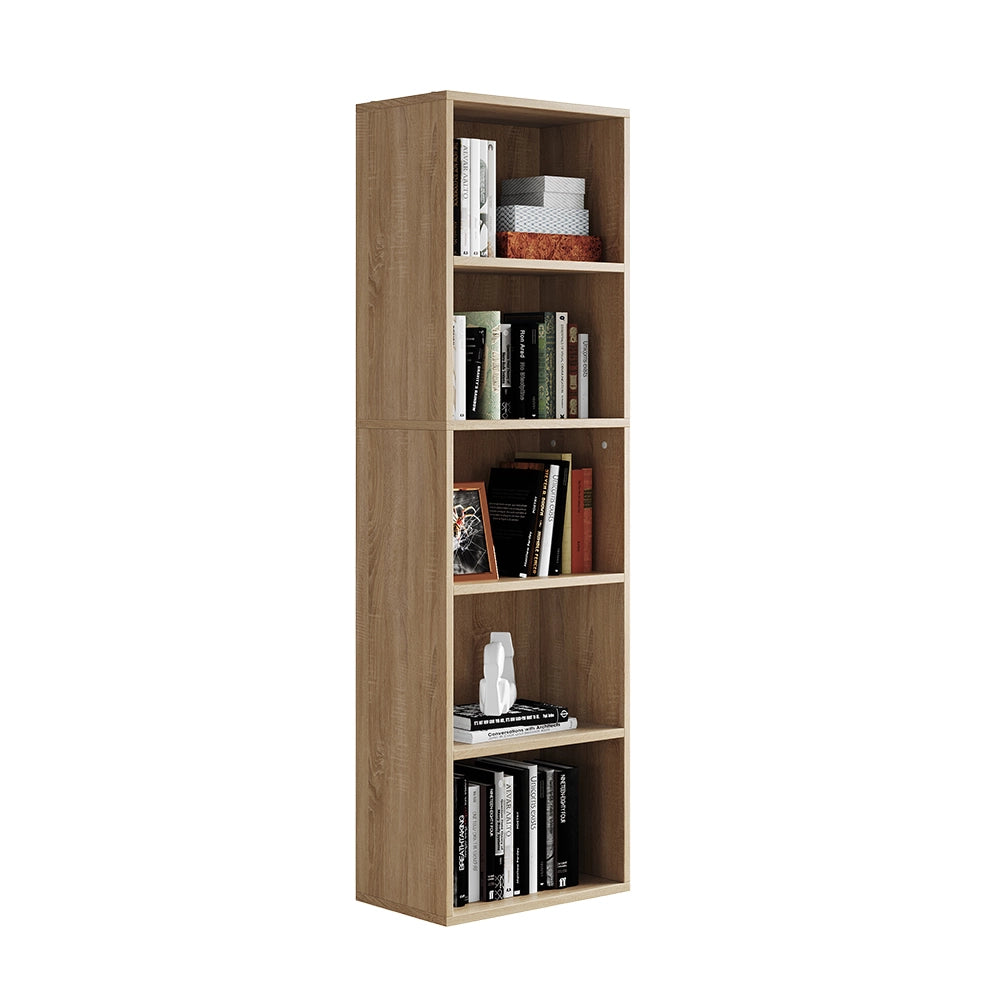 Vicco Libreria Sonoma 40 x 132 cm con 5 scomparti