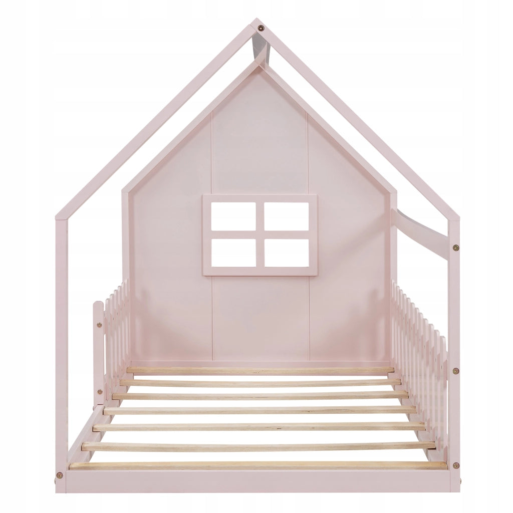 Letto singolo per bambini - Xylo - 90x200 - Rosa