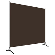 Divisorio Ambienti | Divider per stanze | Paravento Marrone 175x180 cm in Tessuto