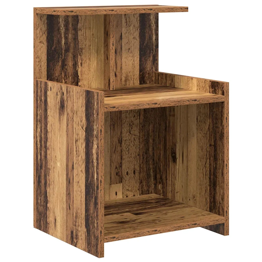 Armadio da Notte 2 pcs Legno vecchio 40 x 35 x 60 cm 875135
