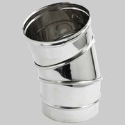 CURVA AISI 316 REGOLABILE DA 0 A 90  DM 130     MADE IN ITALY