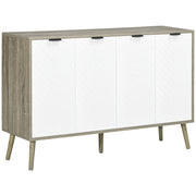 Buffet ¨C Zephmum ¨C Bianco Grigio 120x35x77 cm