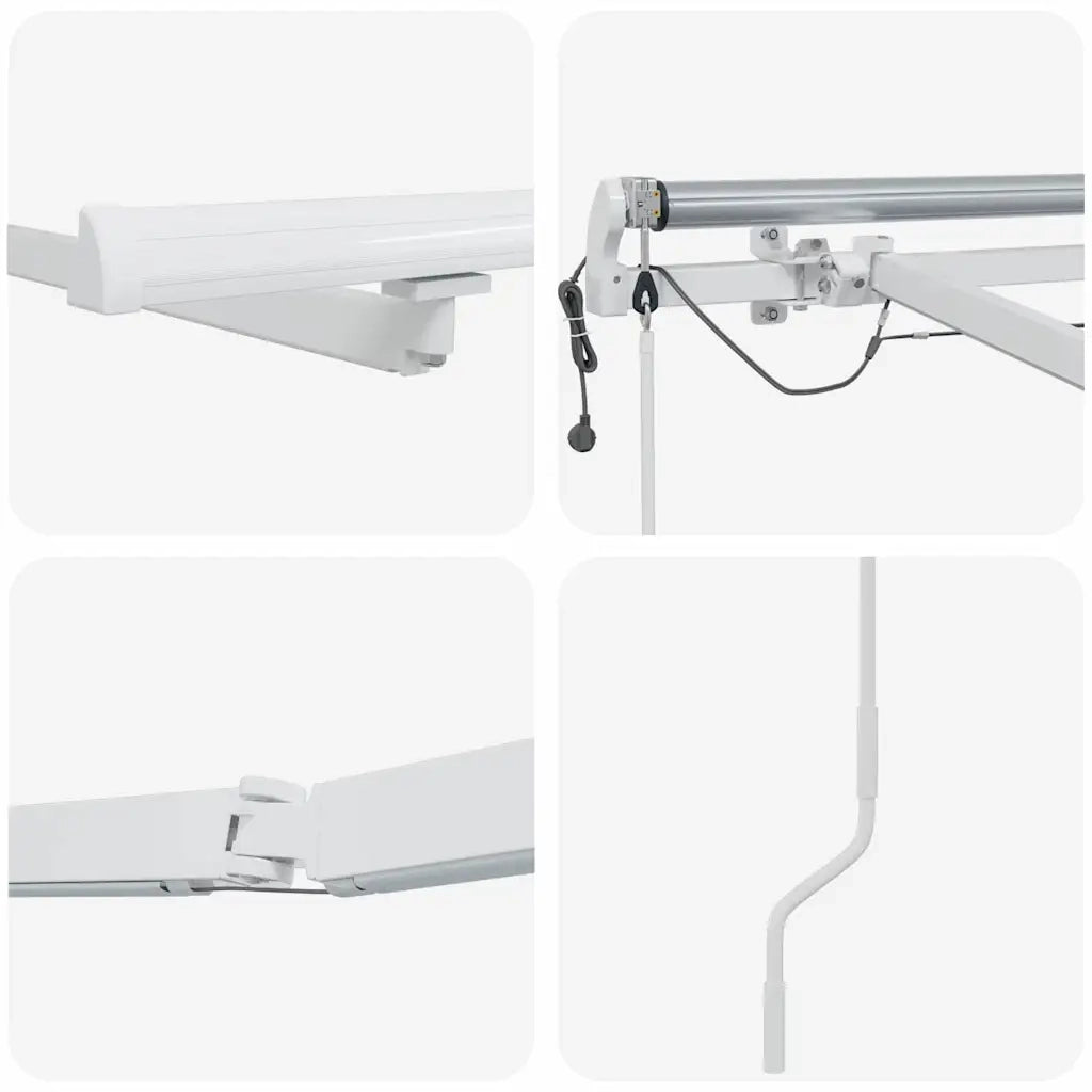 Struttura della tenda Bianco 600 × 300 cm Alluminio 313224